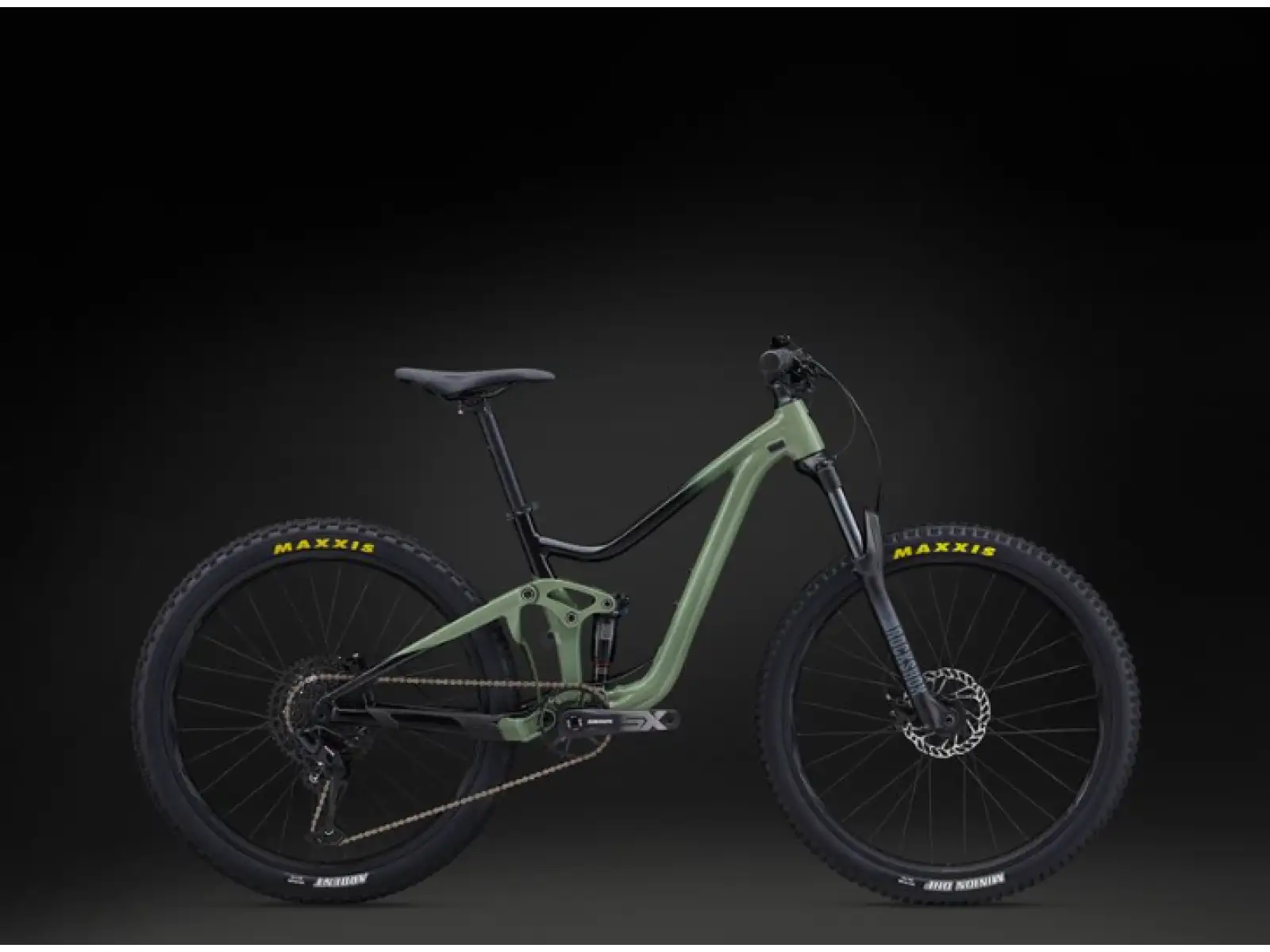 Giant Trance Jr 26 full-suspension children's bike Shale Green