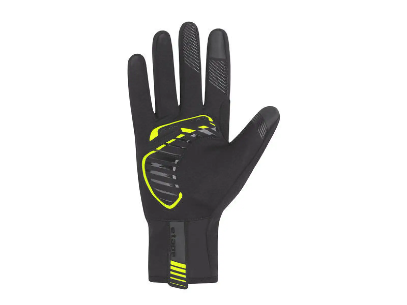 Etape LAKE 2.0 WS+ insulated gloves černá/žlutá fluo