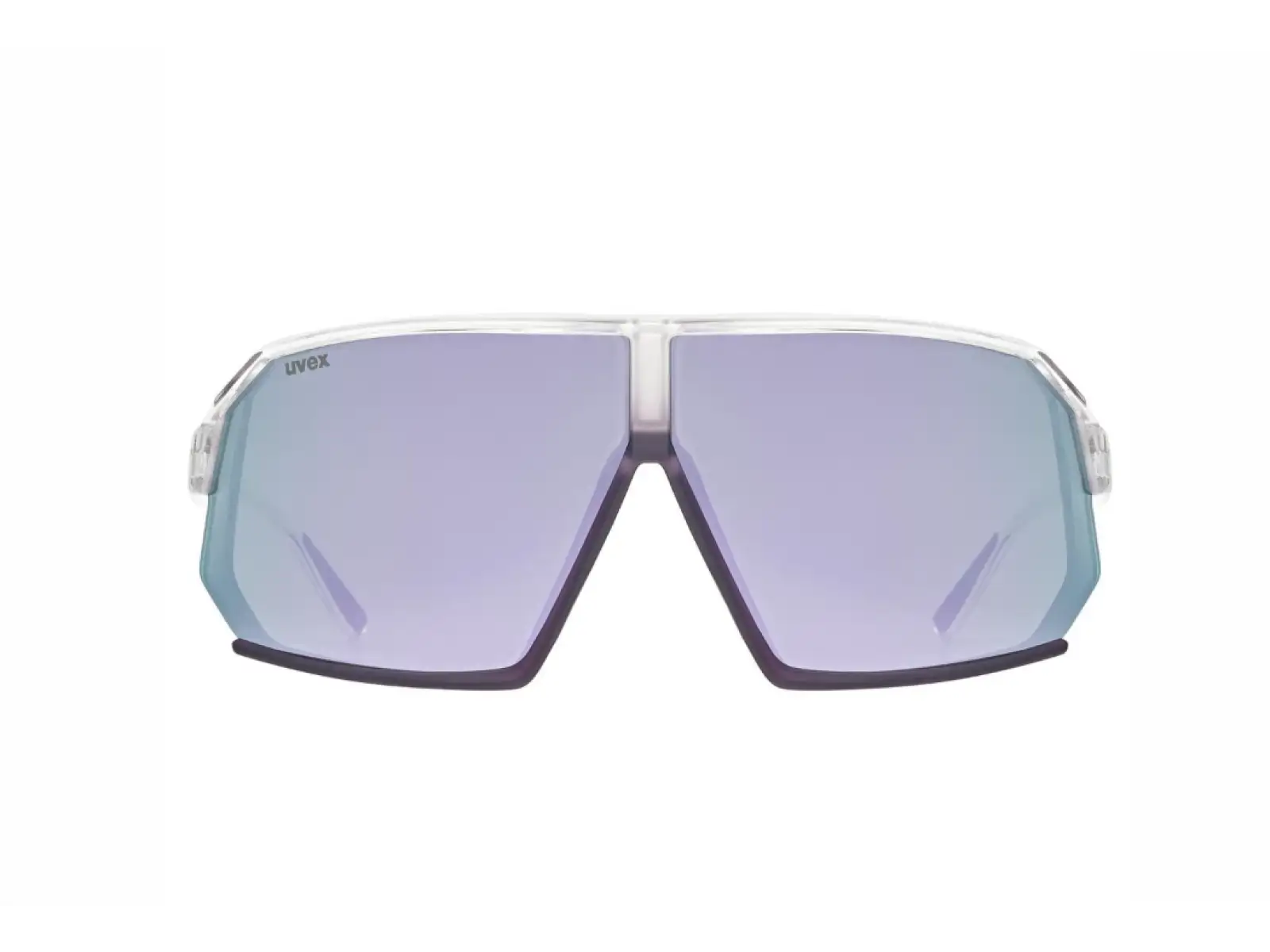 Uvex Sportstyle 237 glasses Clear/Met Purple/Mirror Lavender