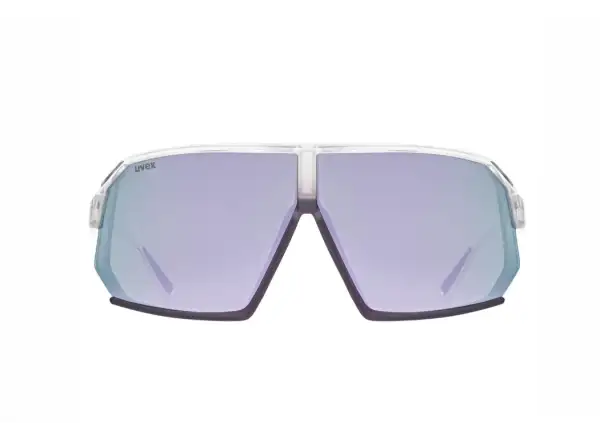Uvex Sportstyle 237 glasses Clear/Met Purple/Mirror Lavender