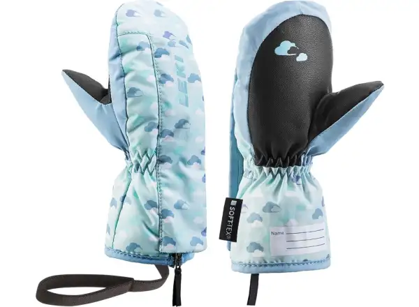 Leki Little Sky Zap Mitt alpine gloves turquois/sky