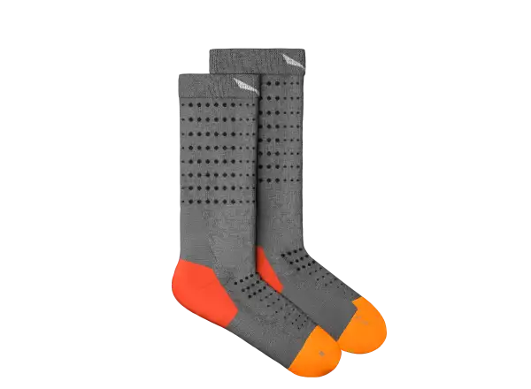 Salewa Pedroc Merino Crew socks Light Grey Melange