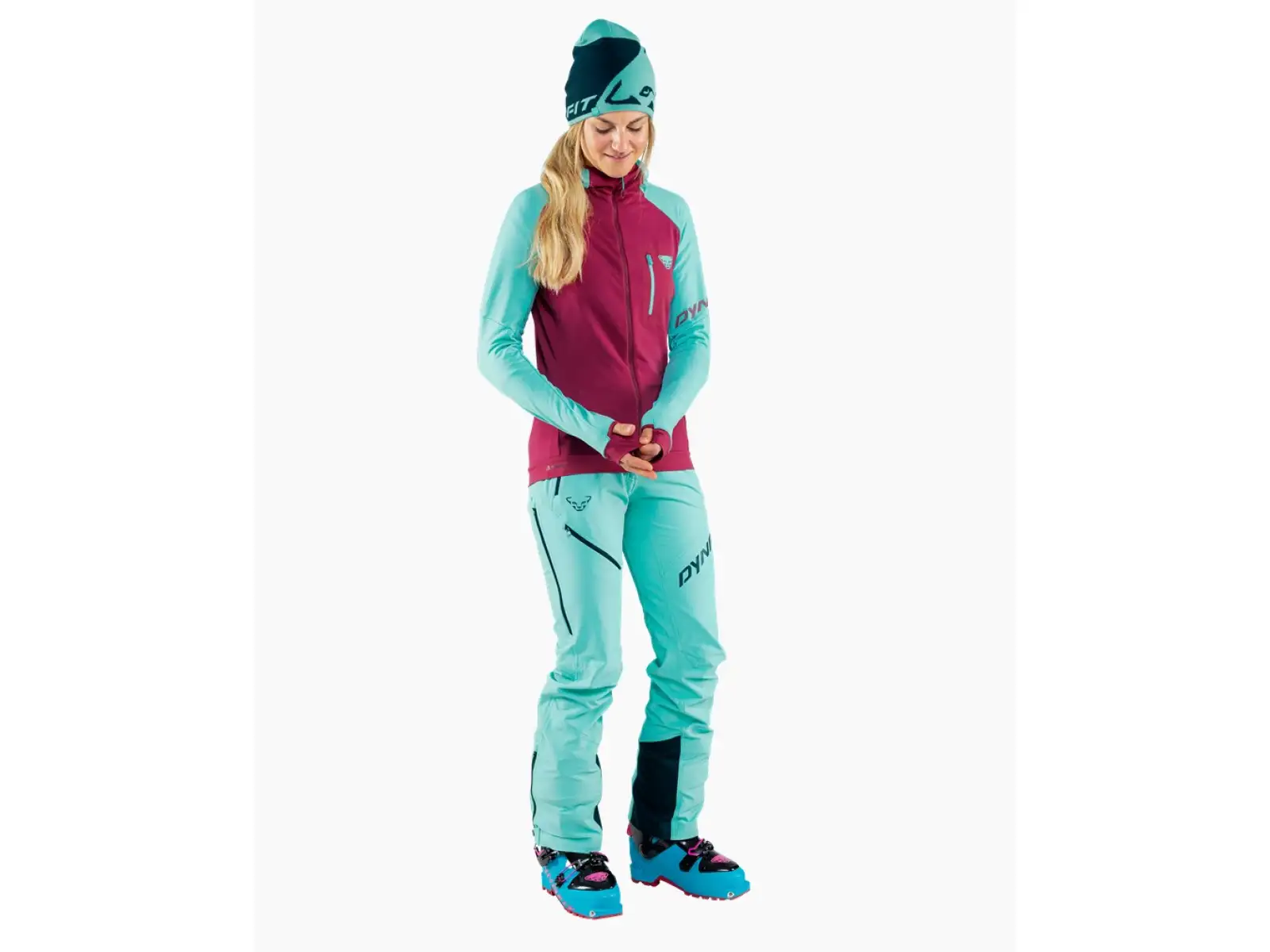 Dynafit Mercury Dynastretch women's softshell pants Marine Blue
