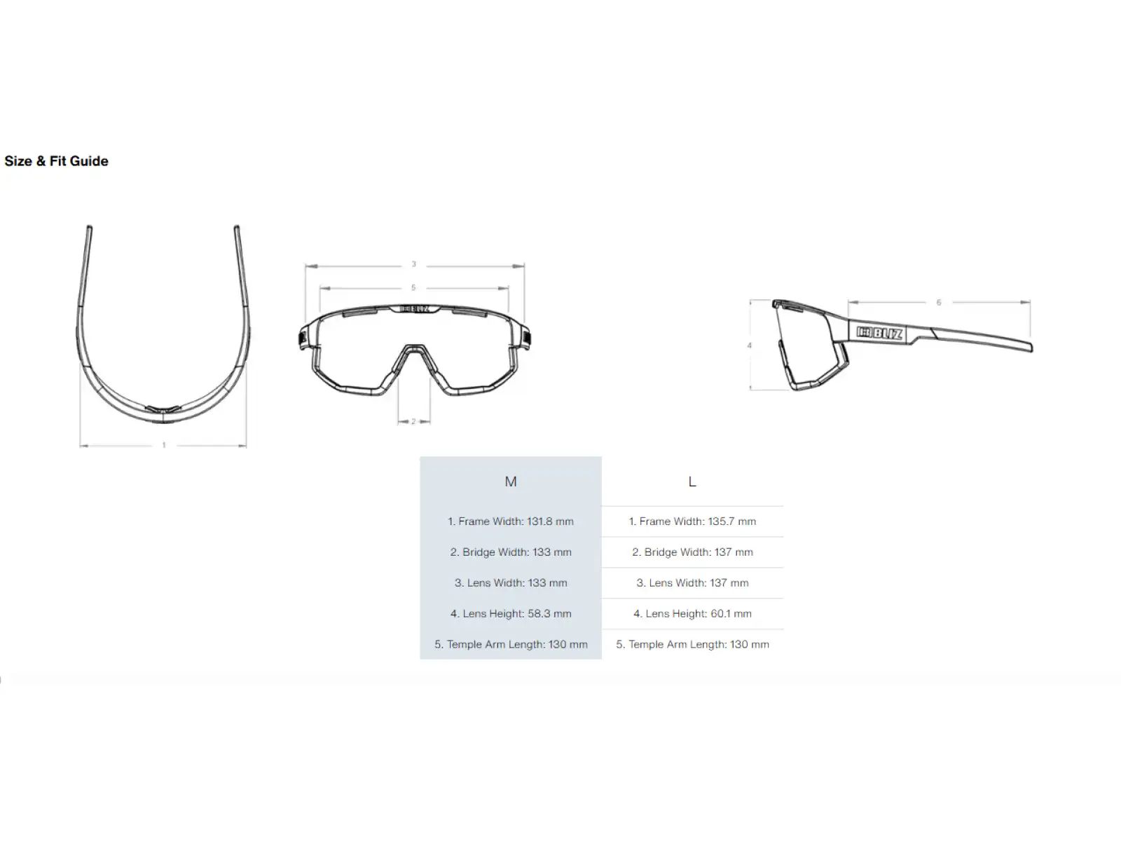 Bliz P004 sunglasses Matte Black/Grey Blue Mirror