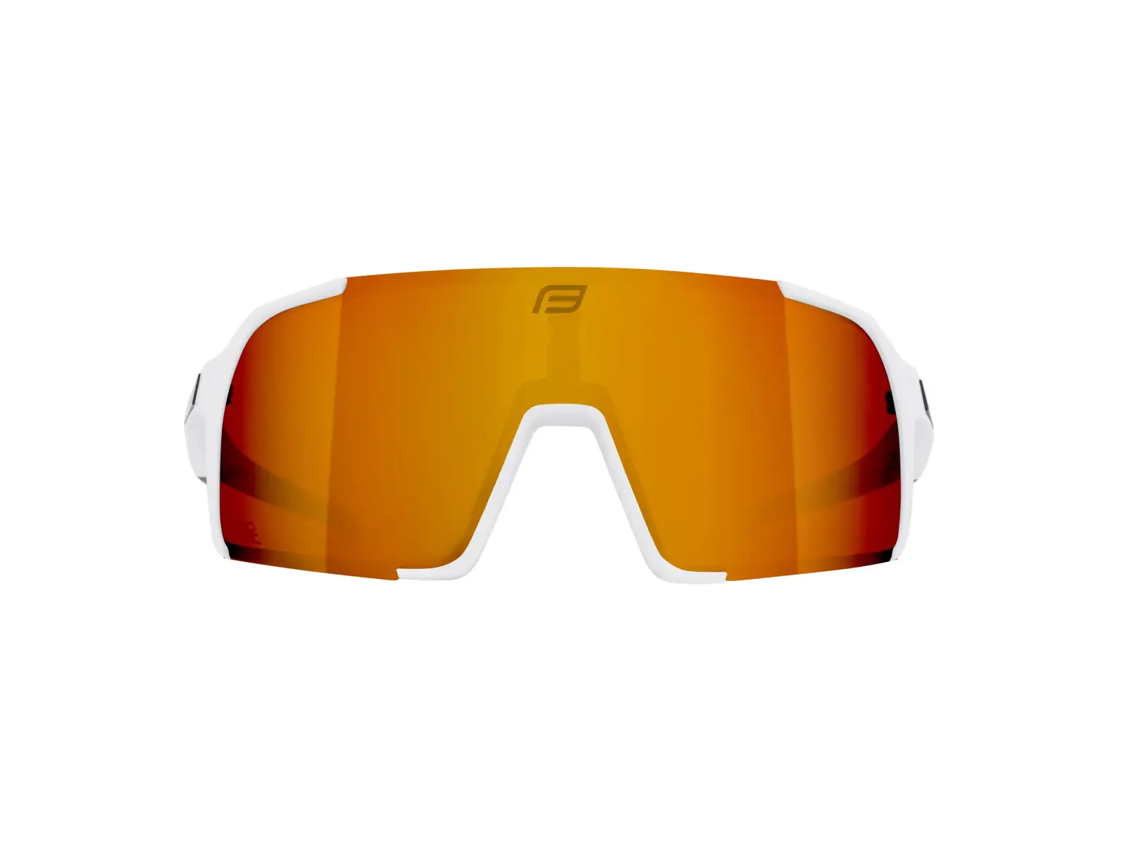 Force Glare glasses white/red mirror lens