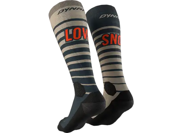 Dynafit FT Graphic socks Rock Khaki/Snow
