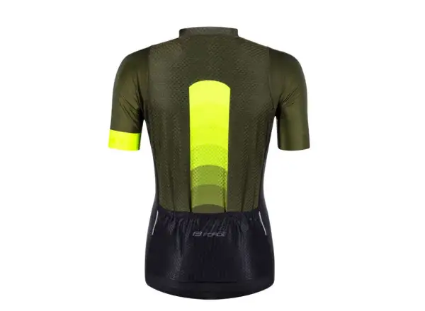 Force Ascent Lady women's jersey short sleeve green/fluo