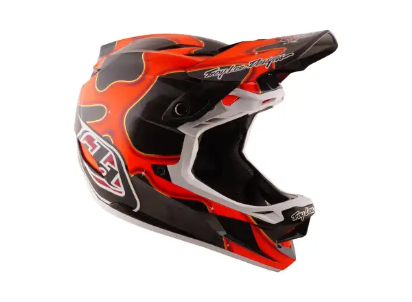 Troy Lee Designs D4 Carbon Red Bull Rampage helmet Dreamland Black