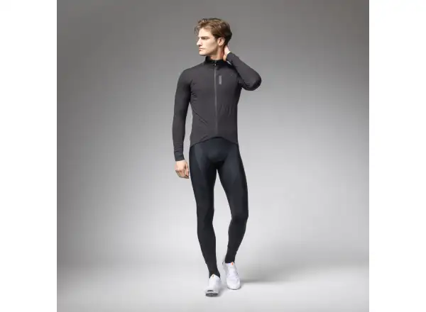 Alé R-EV1 Defence 2.0 men's cycling jacket Black