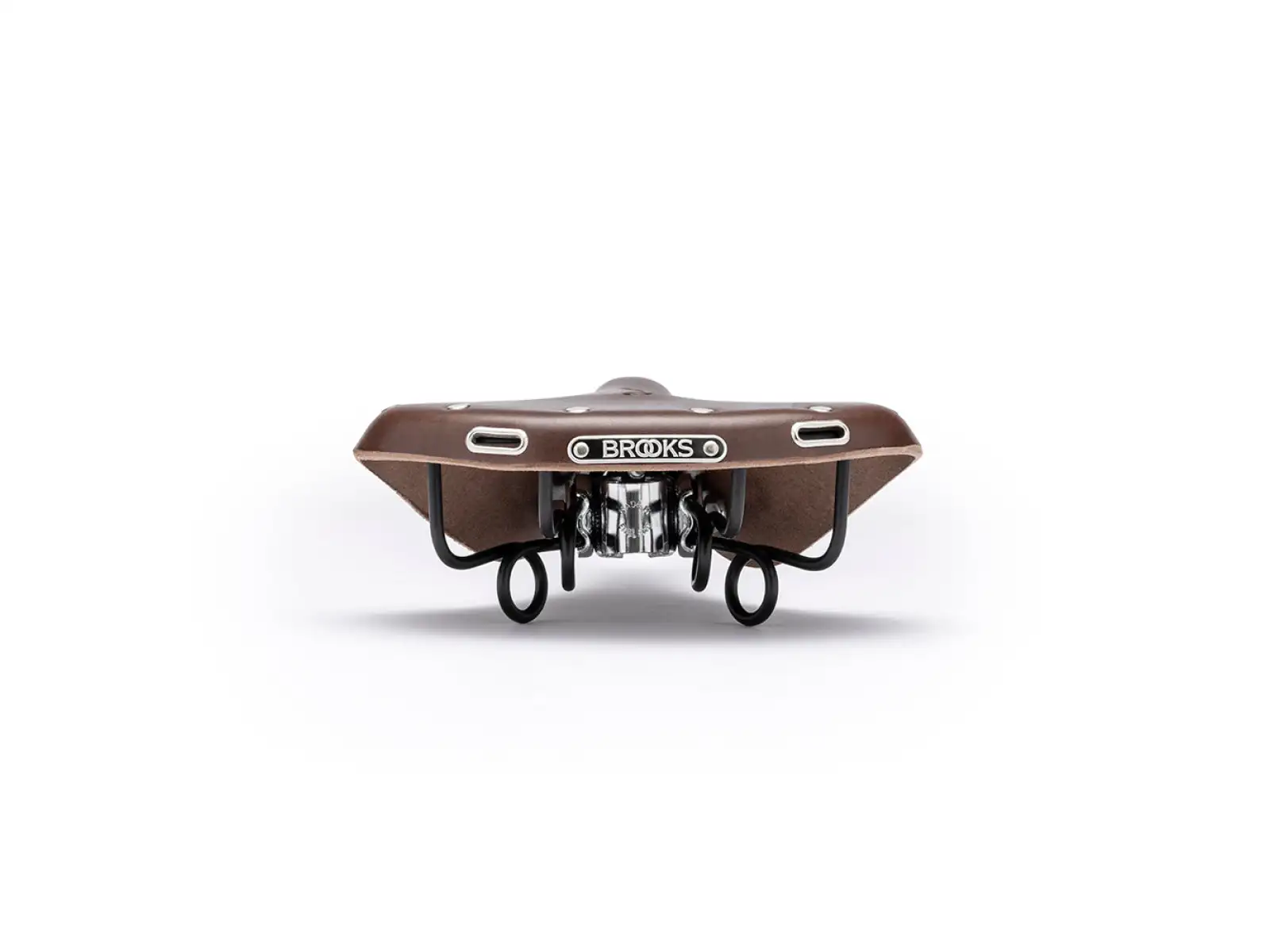 Brooks B72 leather saddle brown - Unpacked