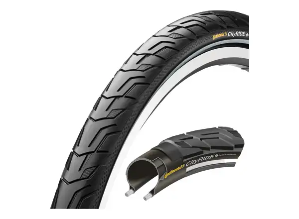 Continental City Ride II Reflex E-25 26x1.75" MTB tire wire