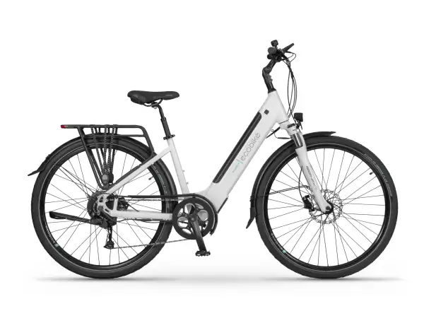 Ecobike X-Cross 504 Wh White trekking e-bike