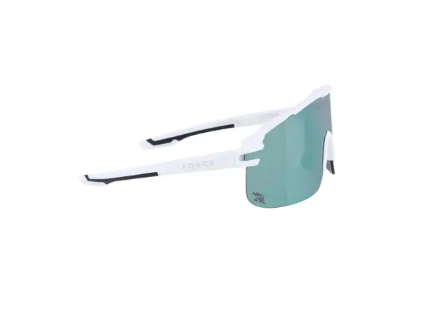 Force Epic cycling glasses white/blue mirrored lens