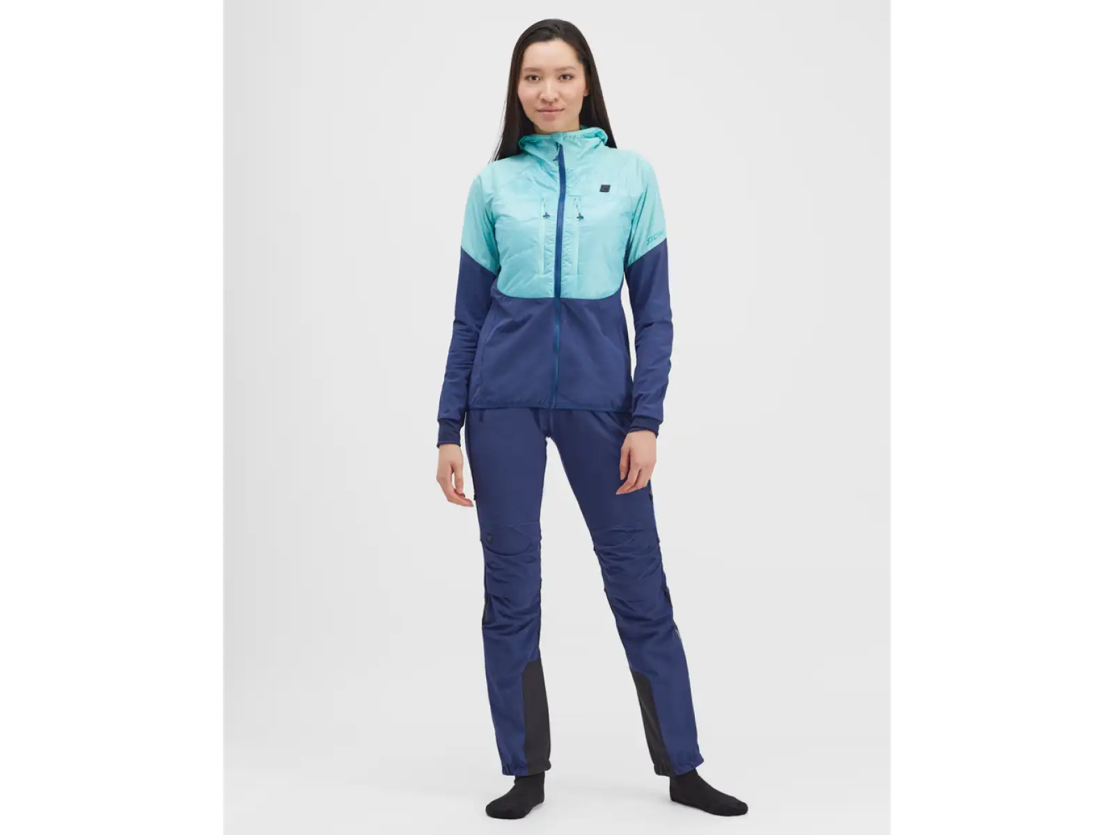 Silvini Asprino women's jacket Navy/Turquoise