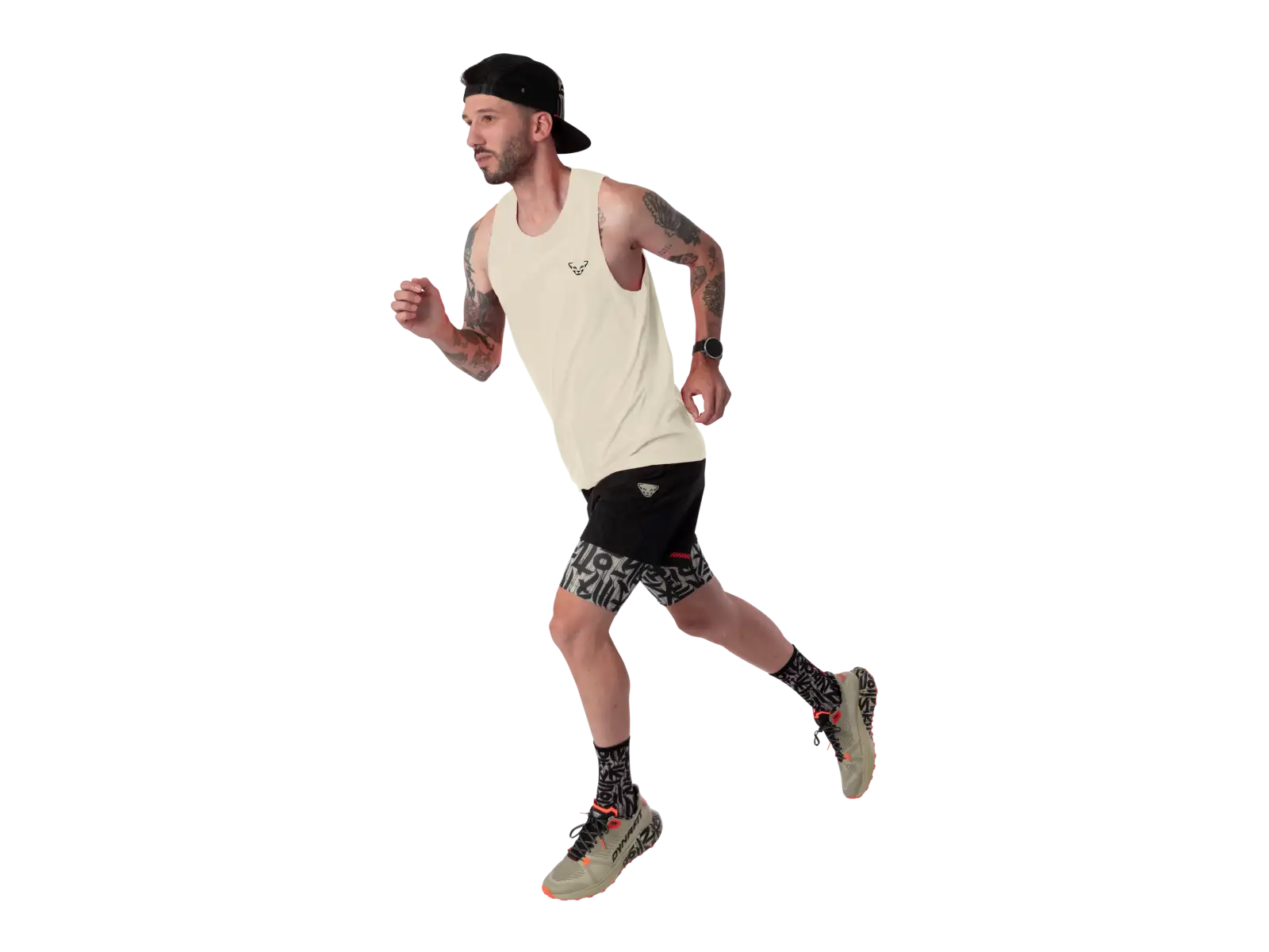 Dynafit Trail men's sleeveless running shirt Overcast