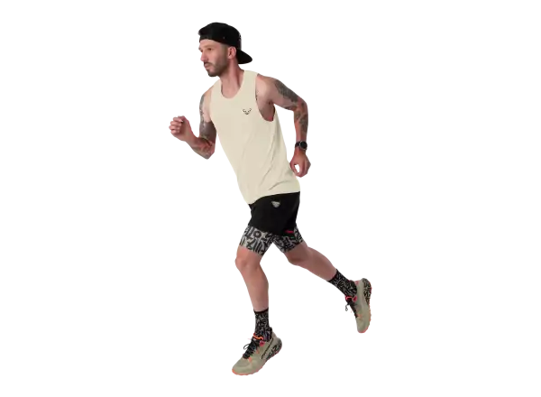 Dynafit Trail men's sleeveless running shirt Overcast