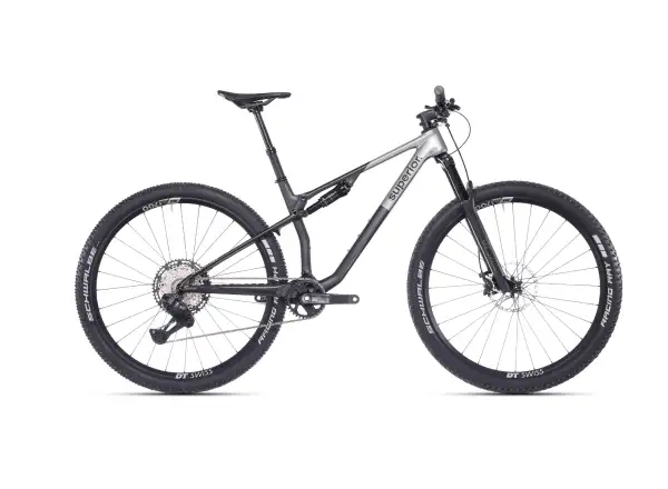 Superior XF 9.7 RC full suspension bike Matte Carbon/Smoke Chrome