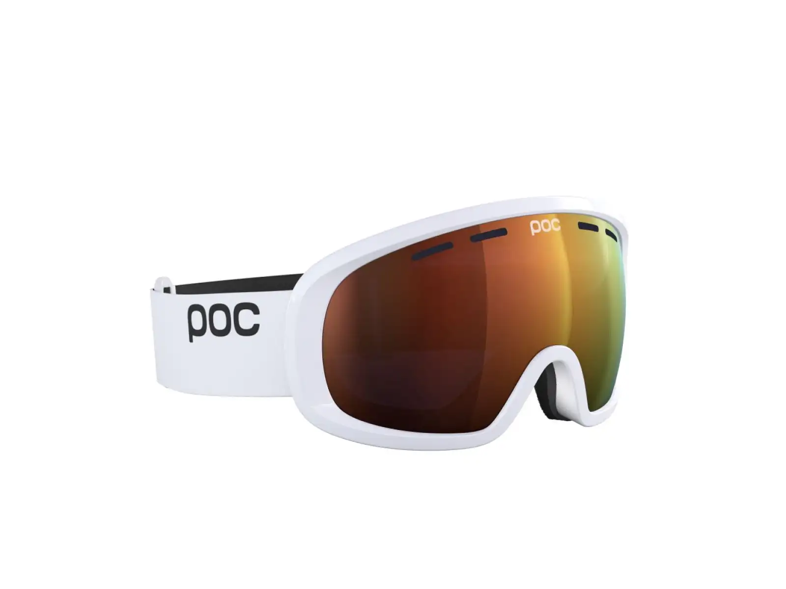 POC Fovea Mid downhill goggles Hydrogen White/Partly Sunny Orange