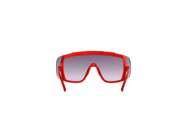 POC Devour + sunglasses Prismane Red/Clarity Road/Partly Sunny Gold