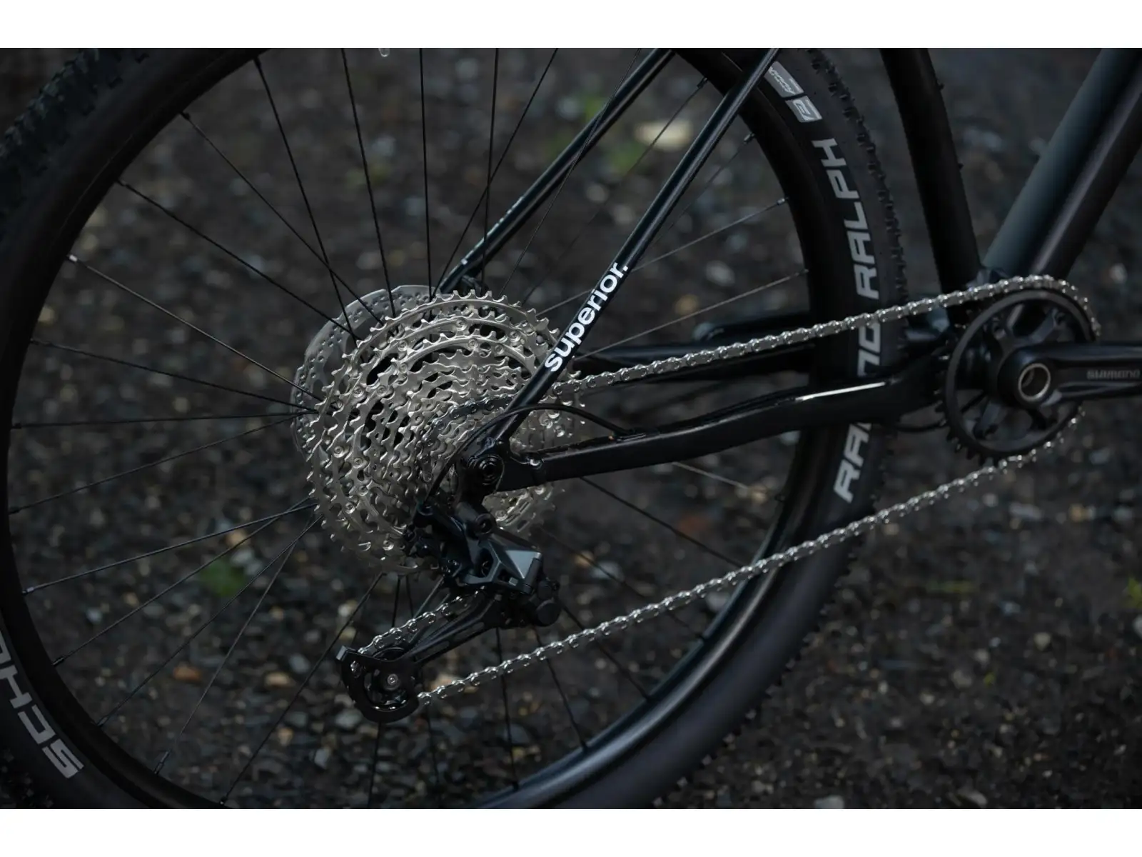 Superior XP 6.2 mountain bike Matte Black/White
