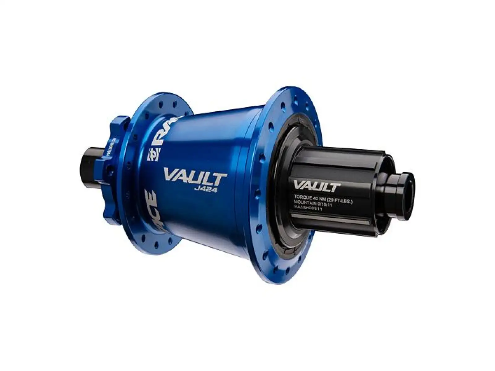 Race Face Vault Boost 424J rear hub 12x148 mm Sram XD 32 holes blue
