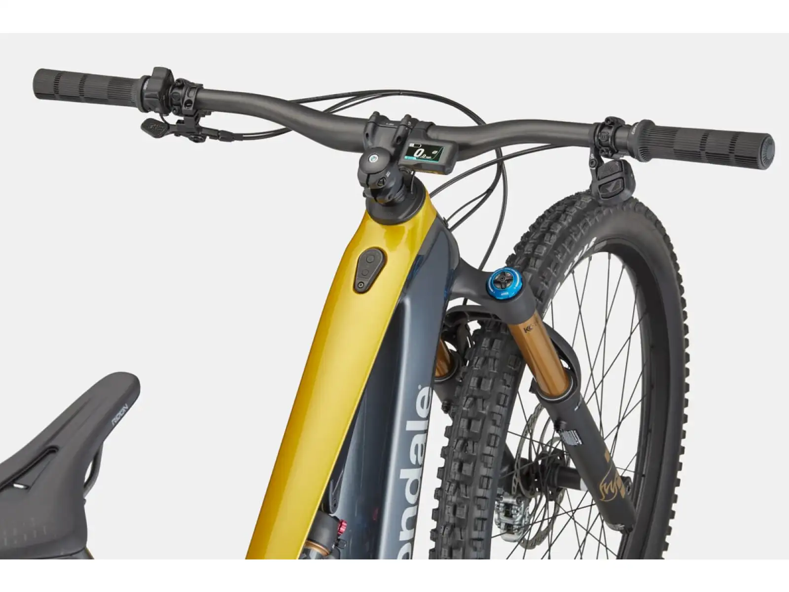Cannondale Moterra SL Carbon 1 full-suspension e-bike Tungsten Blue