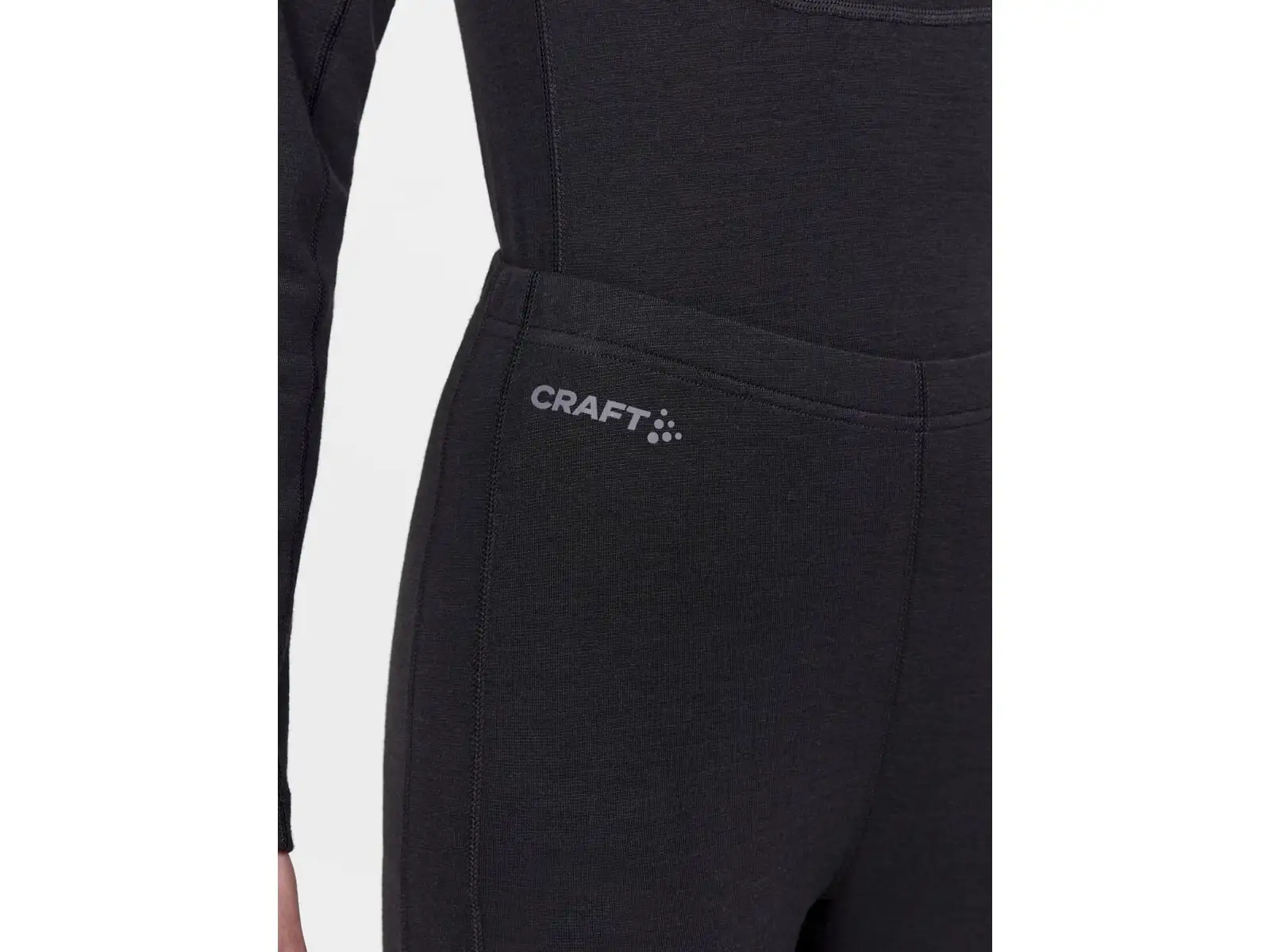 Craft ADV Wool Merino women's base layer pants black
