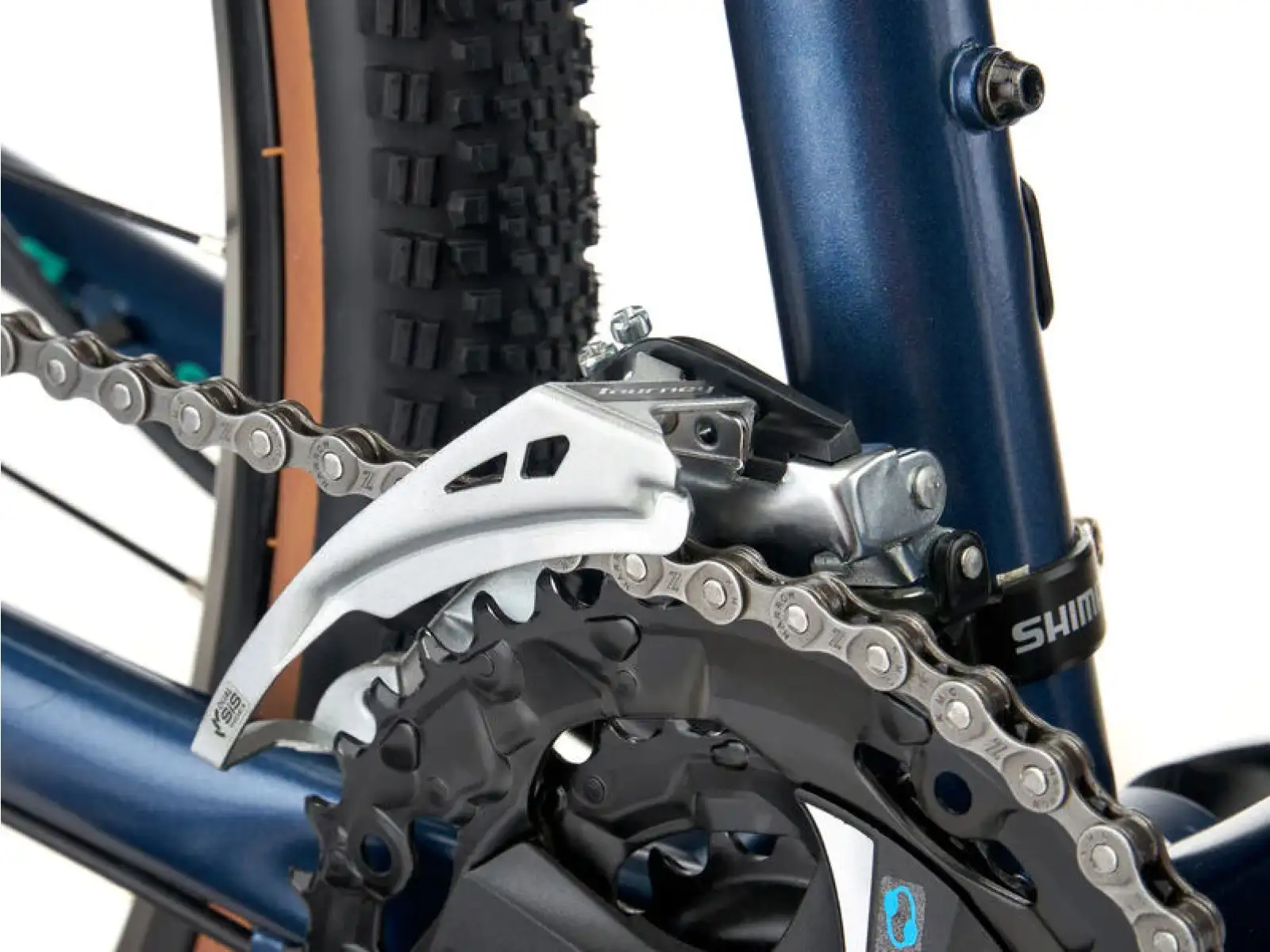 Kona Splice trekking bike Blue