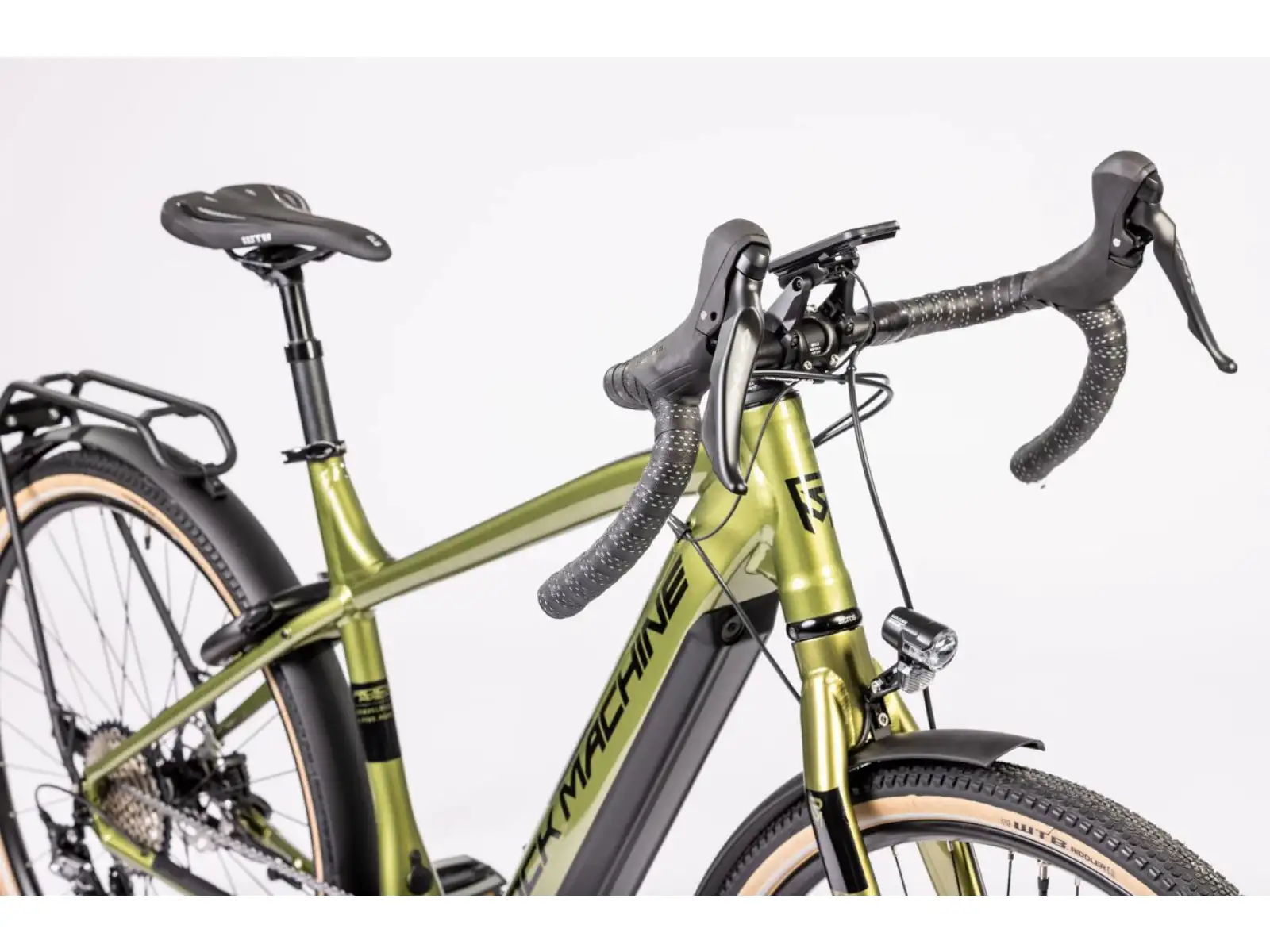 Rock Machine Gravelride e500 gravel e-bike Matte Khaki/Black