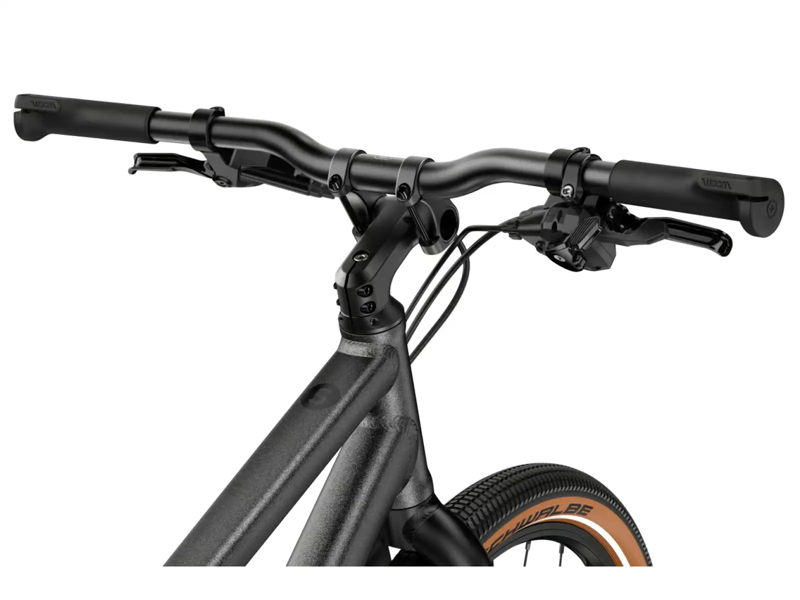 Woom Explore e 5 kids electric bike Graphite Grey