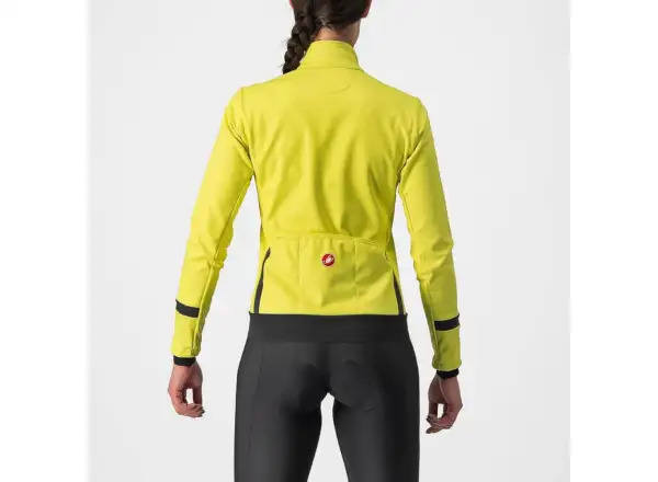 Castelli Dinamica 2 women's jacket brilliant yellow/dark grey