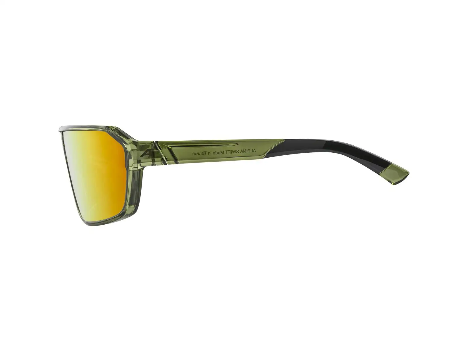 Alpina Swift glasses Green Transparent Gloss
