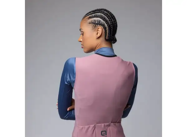 Alé PR-E Thermo 2.0 women's cycling vest Antique Pink