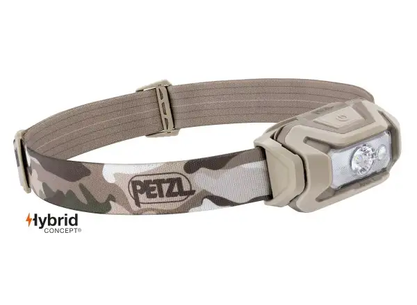 Petzl Aria 1 RGB headlamp camouflage