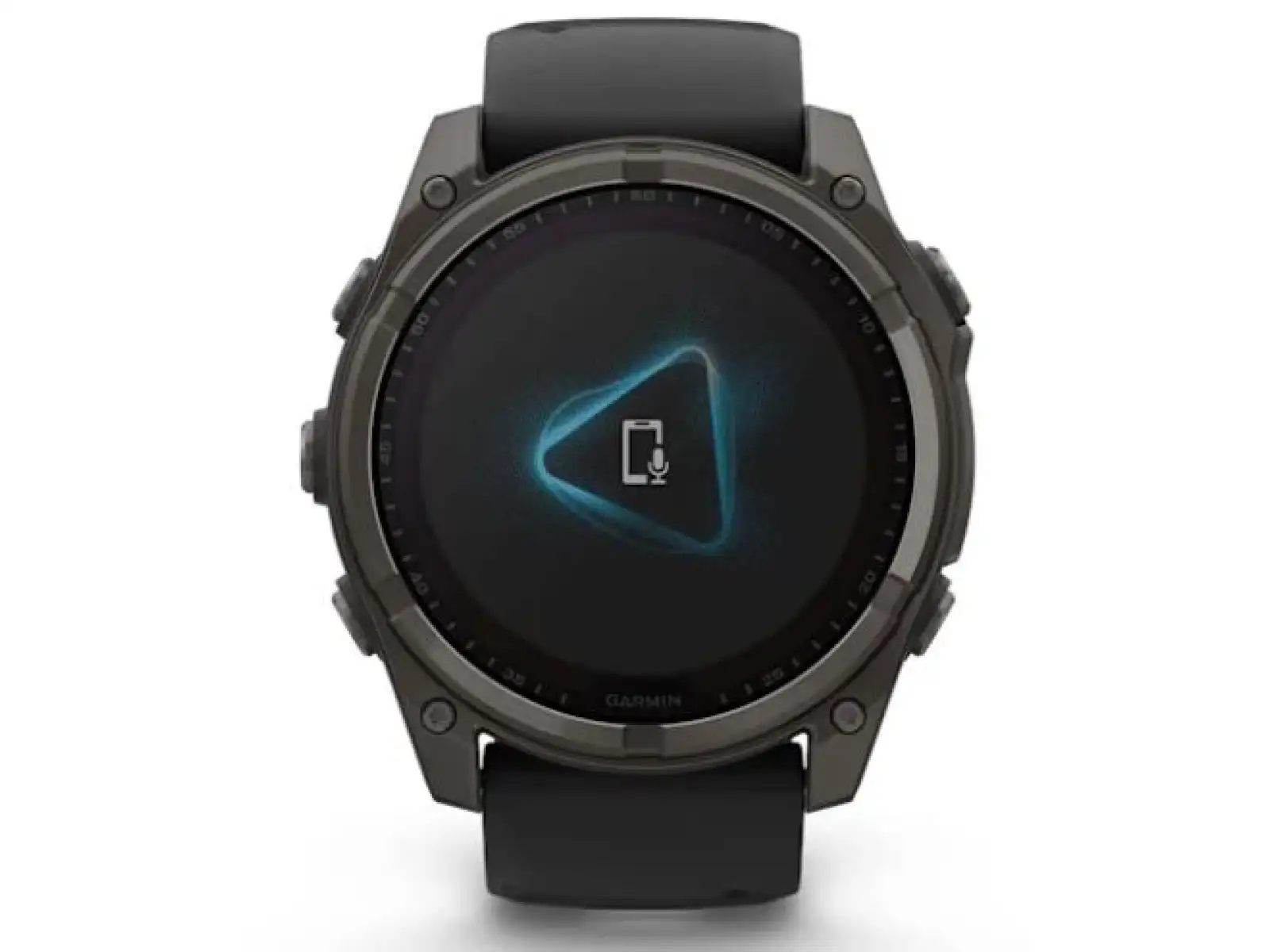 Garmin fenix 8 - 51 mm Solar Sapphire smart watch Carbon DLC Titanium Black/Pebble Gray