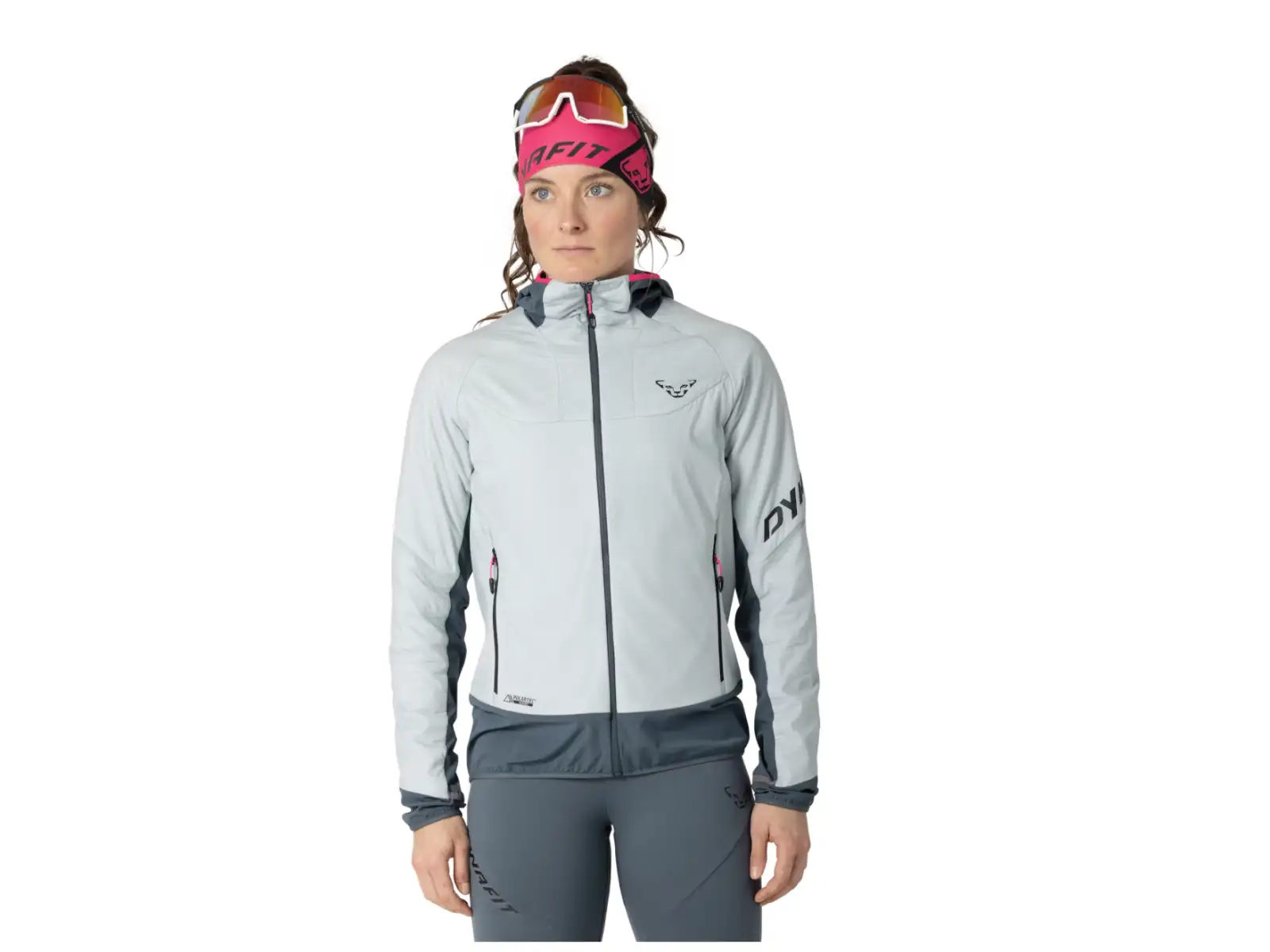 Dynafit Mezzalama Polartec Alpha women's jacket Cloud Blue