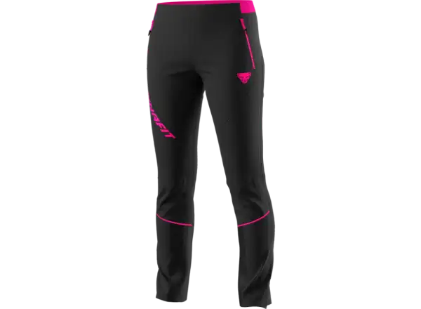 Dynafit Speed Dynastretch women's pants Black Out/Pink Glo