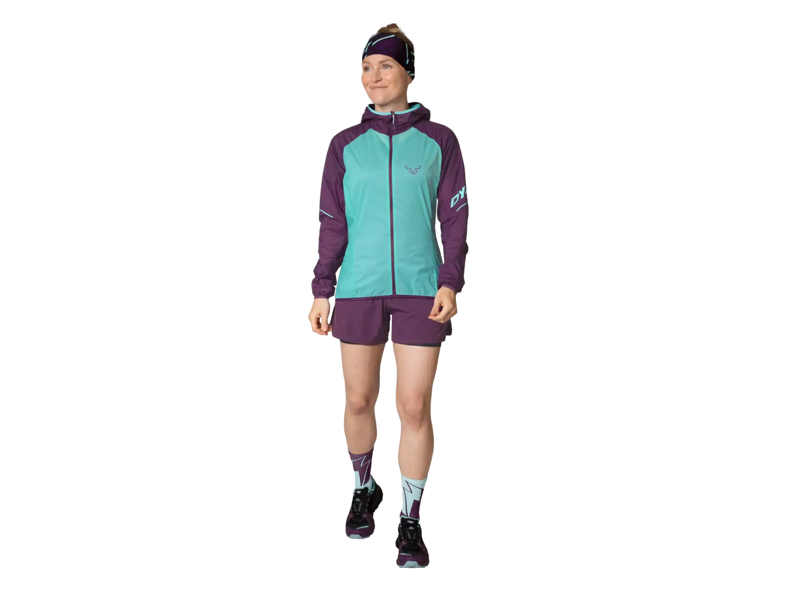 Dynafit Alpine Wind 2 women's jacket Royal Purple