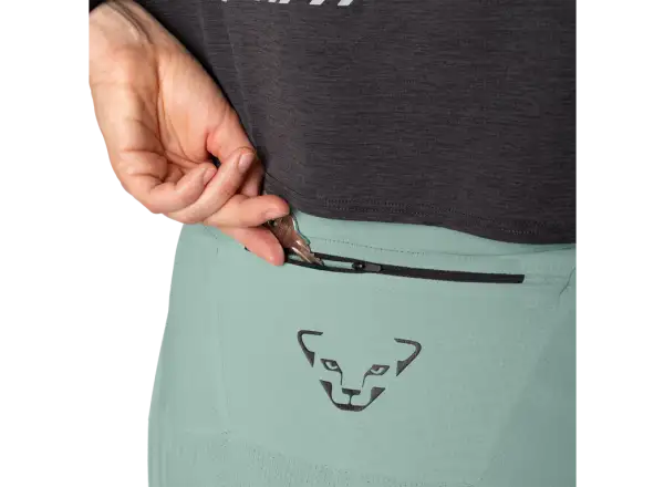 Dynafit Trail 2in1 women's running shorts Jadelite