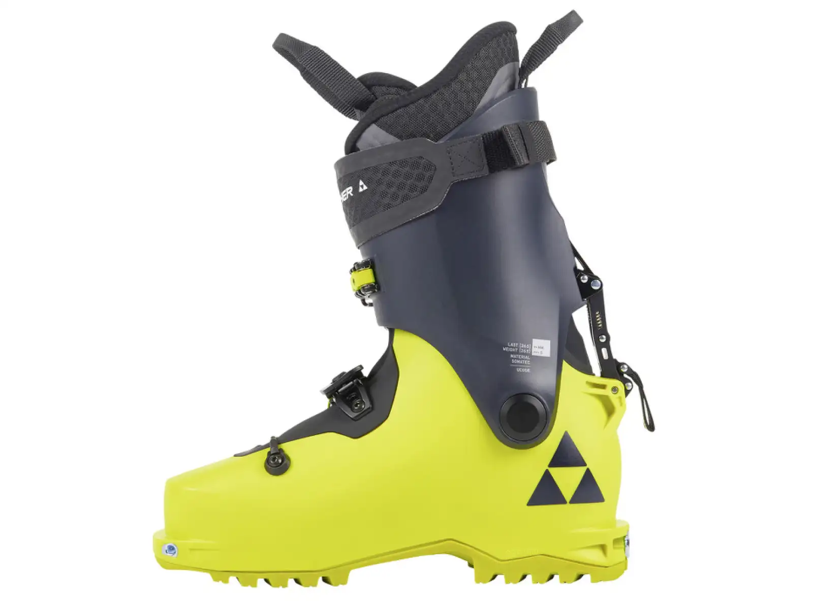 Fischer Transalp Pro ski touring boots yellow/dark blue