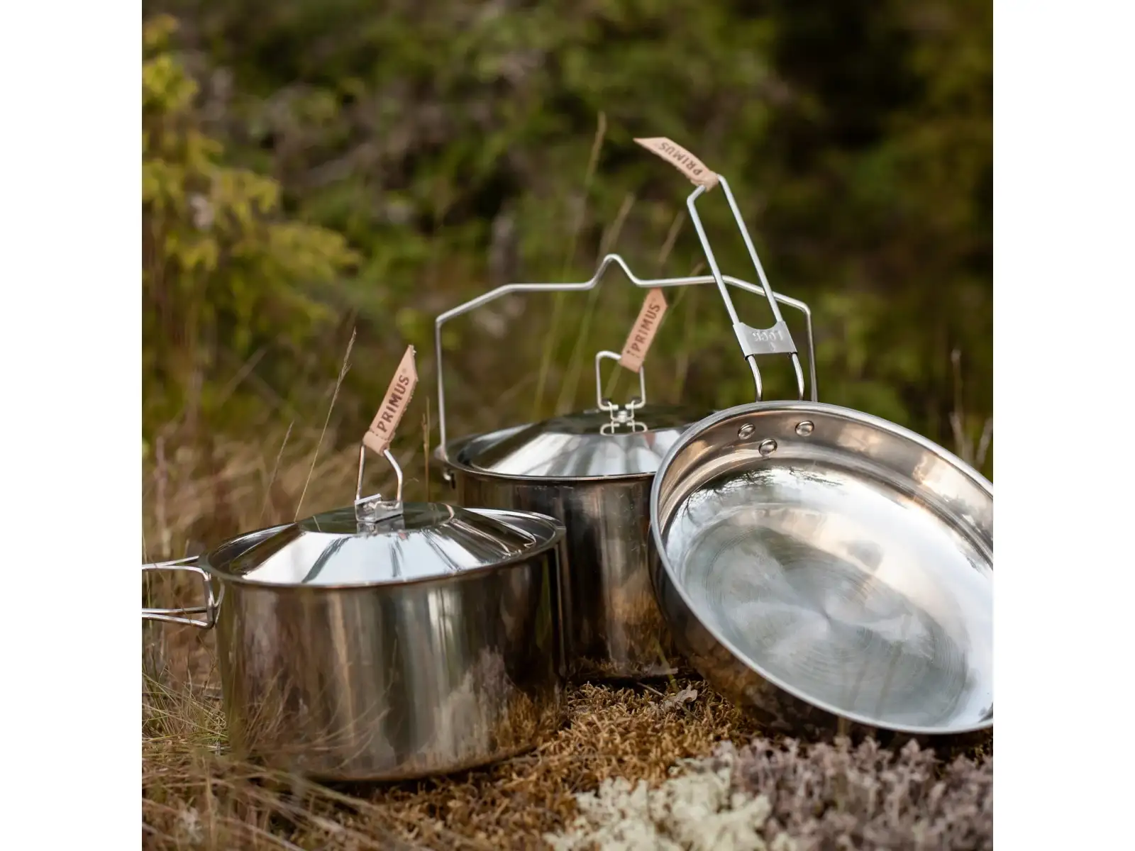Primus CampFire Cookset S.S. Small camping cooking set
