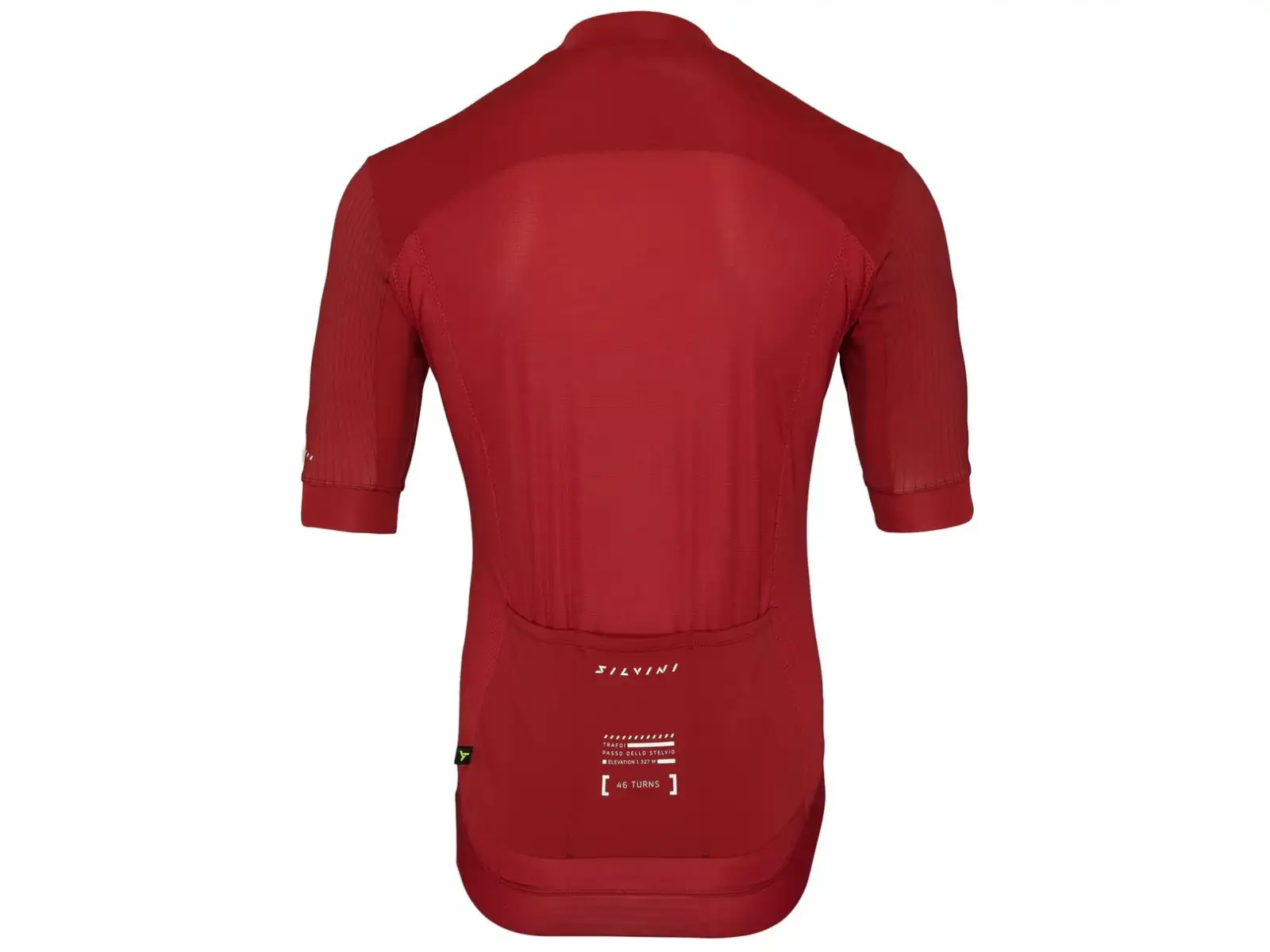Silvini Trafoi men's jersey short sleeve Merlot/Cloud