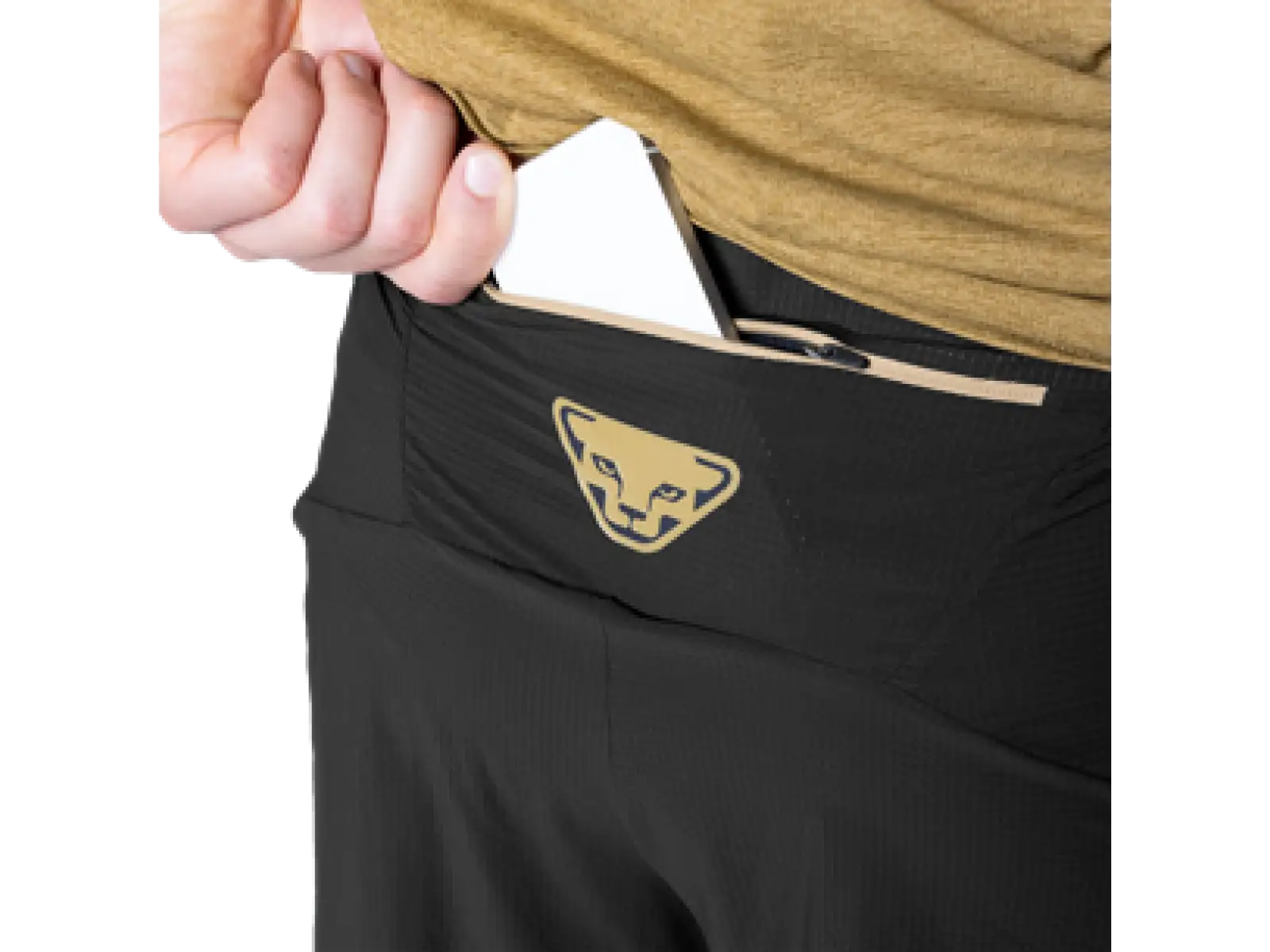 Dynafit Trail 2in1 men's running shorts Black Out