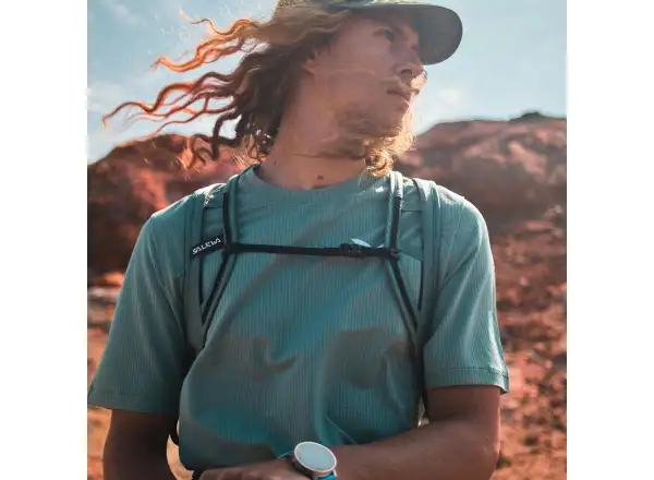 Salewa Pedroc Dry Light men's short sleeve T-shirt Turmeric