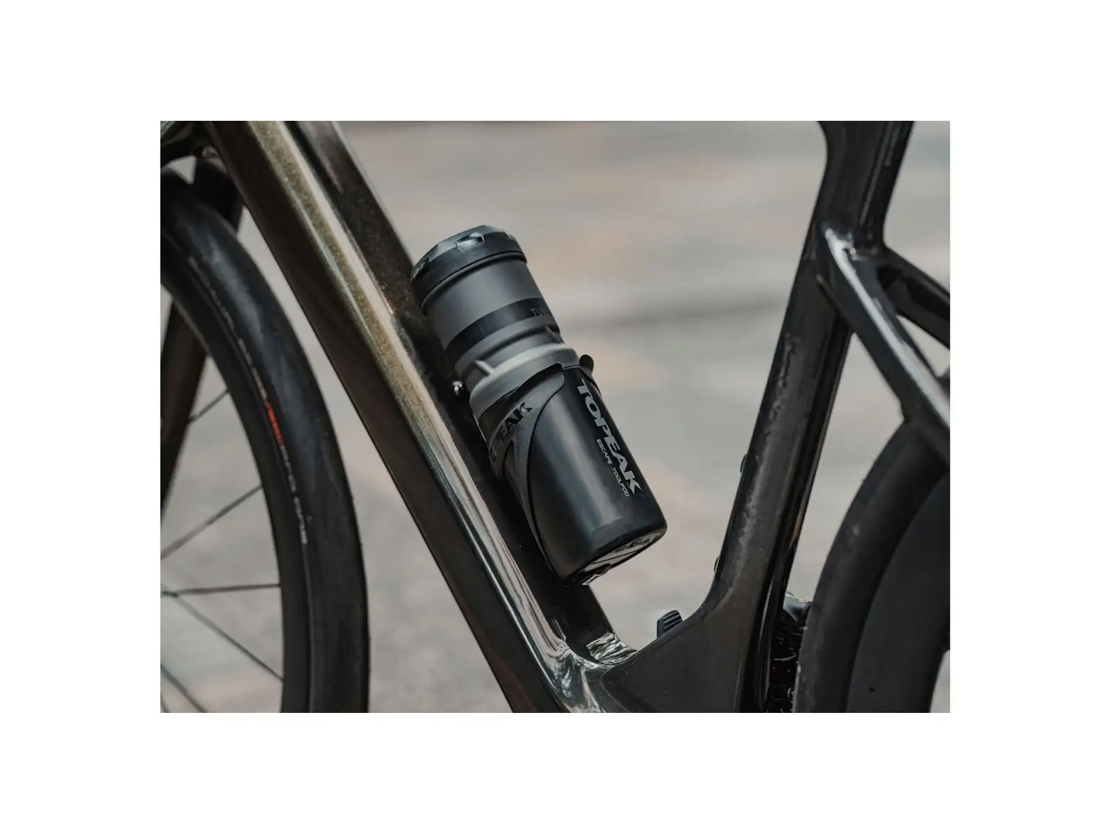 Topeak Escape POD+ with Tube Cube bag for bottle cage black