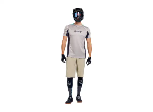 Troy Lee Designs Stage Signature men's short sleeve jersey Stone