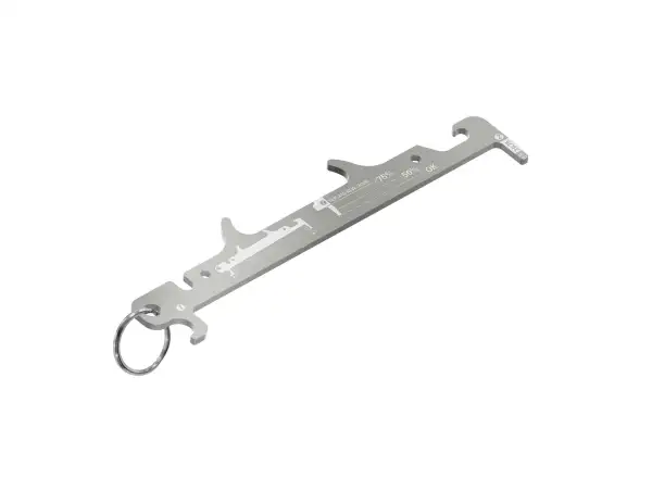 Lezyne Chain Gauge chain checker silver