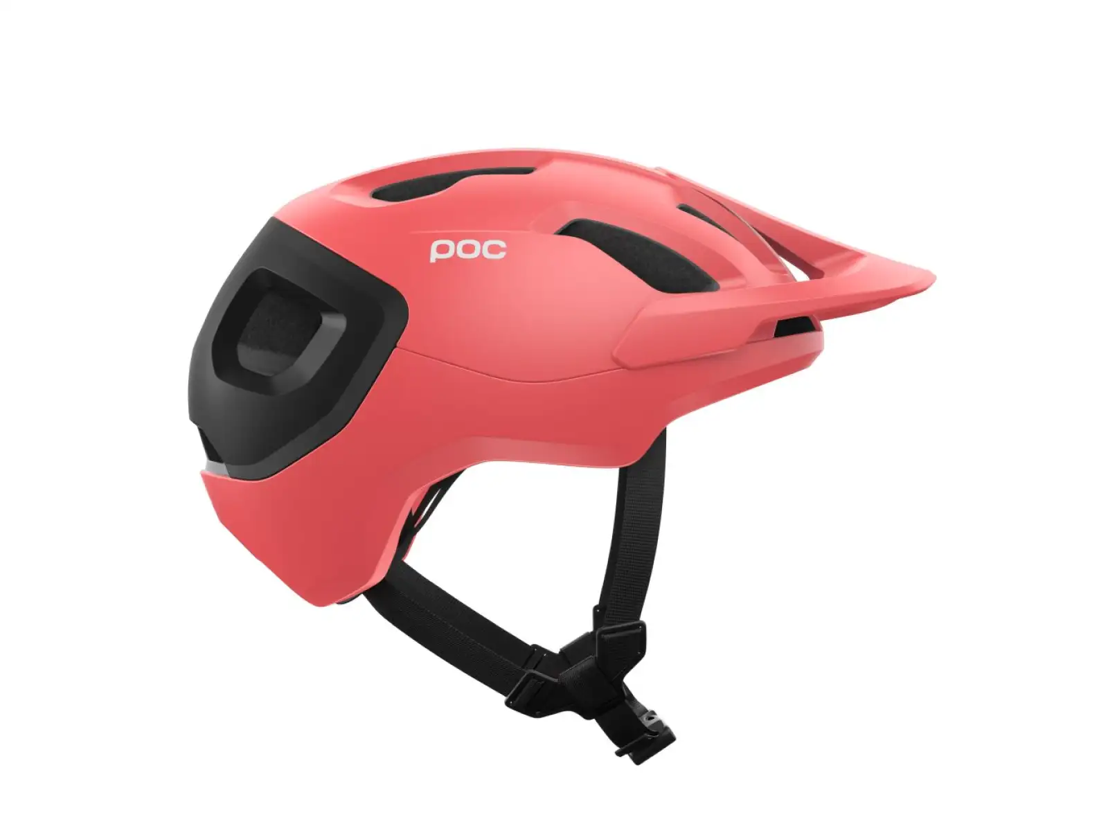 POC Axion Race MIPS helmet Ammolite Coral/Uranium Black Matt