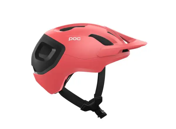 POC Axion Race MIPS helmet Ammolite Coral/Uranium Black Matt