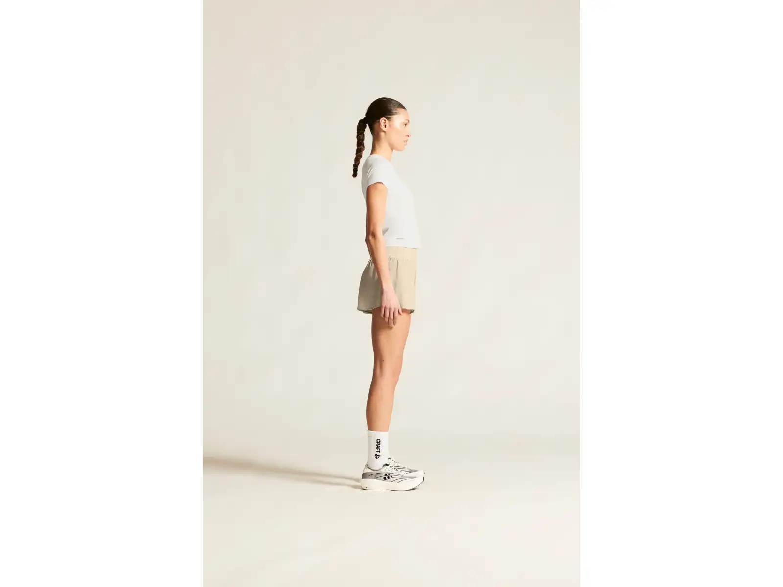 Craft Hypervent Cropped women's T-shirt white